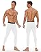 Roadbox 2 Pack Men's Compression Pants, Quick Dry Running Tights Workout Leggings, Athletic Base Layer for Gym Football Yoga