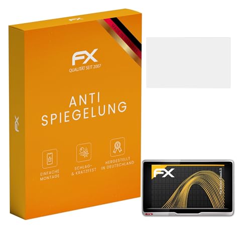 atFoliX Screen Protector compatible with Becker Transit.5 Screen Protection Film, anti-reflective and shock-absorbing FX Protector Film (3X)