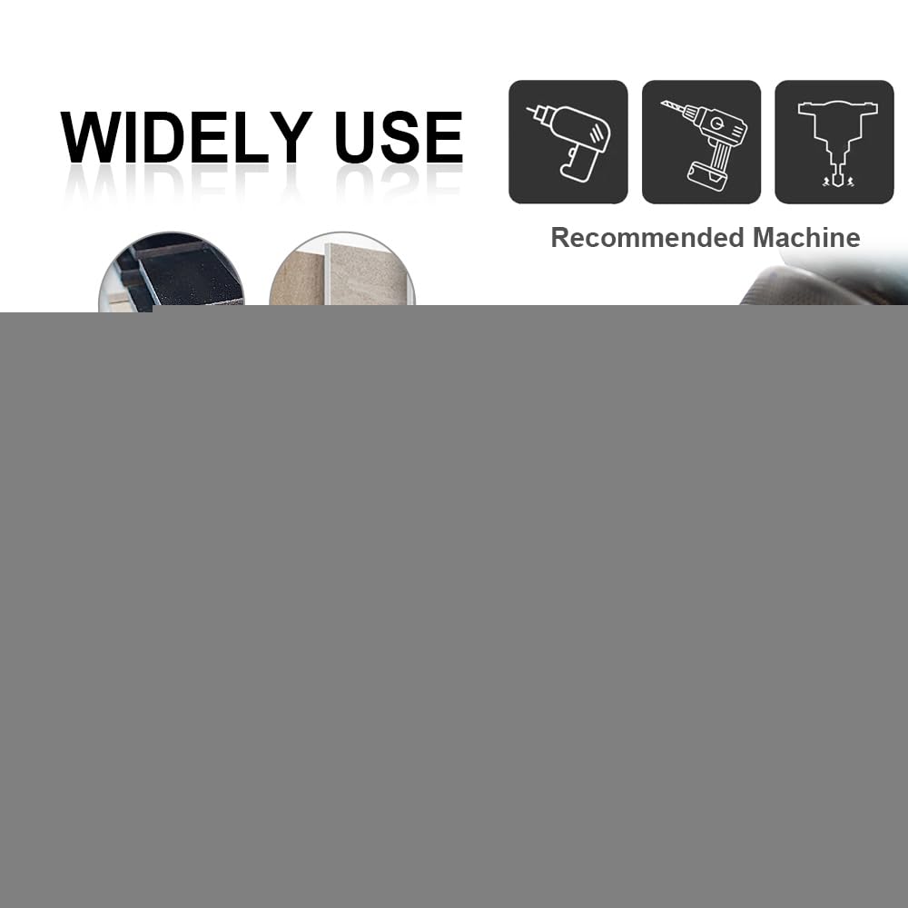 SHDIATOOL Diamond Chamfer Bits,Milling Bits Drill Core Bits Set for Porcelain, Hole Saw Cutter for Tile Marble Ceramic Granite