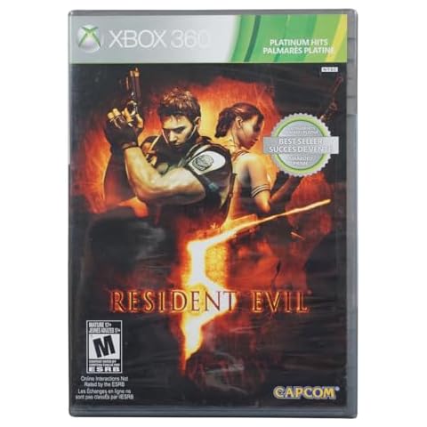 Resident Evil 5 - Xbox 360 Cover