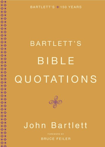  Bartlett's Bible Quotations (English Edition) Livre eBook France