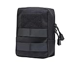 Bolsa Molle Para Cinto Ou Colete Cordura (Preto)