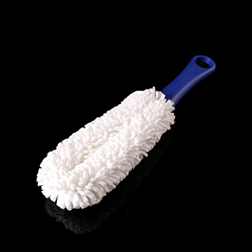 Kit De 3 Brosses Souples + Perles Nettoyantes Pour Carafes, Verres à Vin, Tasses - Noir