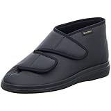 ortho schuh technik winkler ag Stretch Fischer Unisex Ortho Hohe Hausschuhe, Schwarz (222 Schwarz), 46 EU