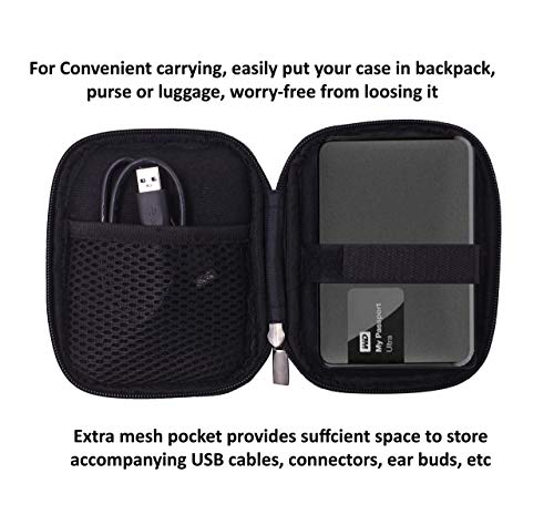 Image of Saco Shock Proof External Hard Disk Case for Hitachi 1TB Touro USB 3.0 External Hard Disk (Blue)