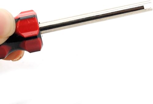 Miniatura 5 de iayokocc Herramienta de extracción de vástago de válvula de neumático, removedor de núcleo de vástago de válvula, herramienta de reparación de