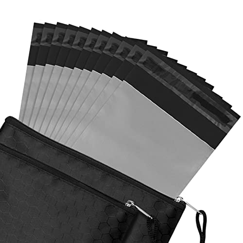 Image of Sanitary Napkin Disposal Bags Pack of 200,Sanitary Disposal Bags Gray Opaque Bags 5x8 inches Feminine Personal Disposal Bags For Tampons,Sanitary Pads,Sanitary Liners(with 2pcs Storage Bag)