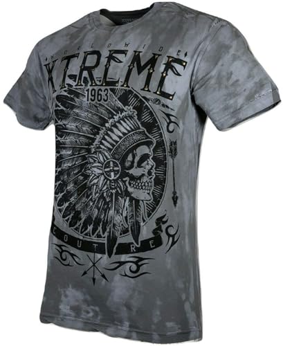 Xtreme Couture by Affliction Men T-Shirt Desert Rambler Biker
