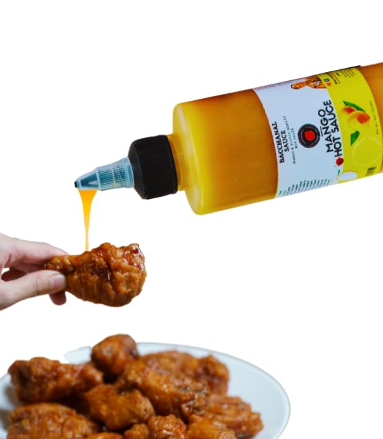 Miniatura 3 de Mango Habanero Hot Sauce, Rip-roaring habaneros and lush mangoes to fire up your plate!, Best Mango Habanero Wing Sauce, Mango Habanero Sauce, Mango