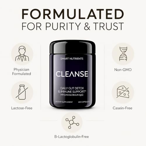 Image of CLEANSE LTD IgG Dairy-Free Colostrum | 120 Capsules | 30 Day Supply, 1-Pack