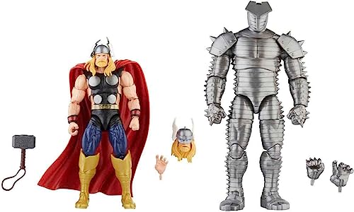 Bonecos Marvel Legends Series - Figuras de 15 cm com acessórios - Thor e Destruidor - F7087 - Hasbro