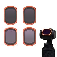Amazon | 4-in-1 NDフィルターセット DJI Osmo Pocket 4 – ND8 - ND64