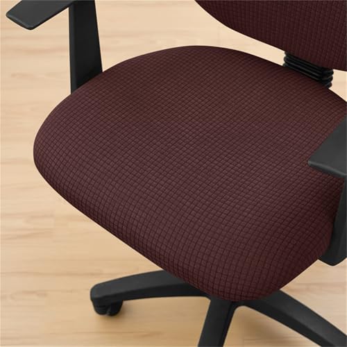 Housse de chaise de bureau élastique et lavable pour siège
