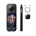 Insta360 X5 Get-Set Bundle - Waterproof 8K 360° Action Camera, Leading Low Light, Invisible Selfie Stick Effect, Rugged and Replaceable Lens, 3-Hour Battery, Built-in Wind Guard, Stabilization