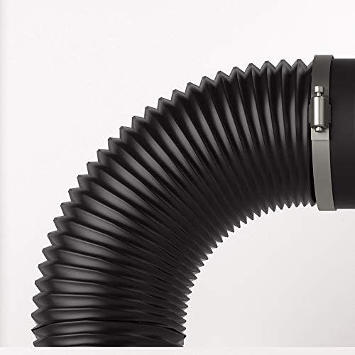 AC Infinity Flexible 4" Aluminum Duct Heavy Duty 4 Layer Protection for Heating, Cooling, Ventilation and Exhaust, 8 Feet Long