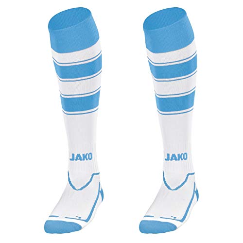 JAKO Stutzenstrümpfe Celtic, Weiß/SkyBlue, L, 3868