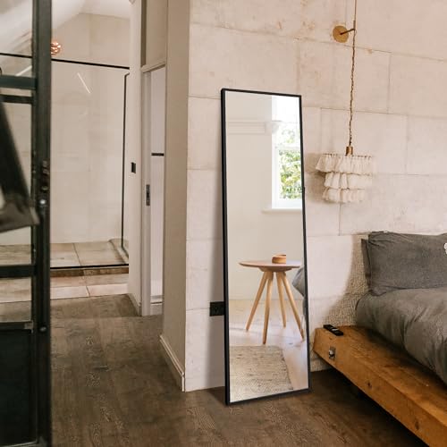 Delma Wall Mirror Full Length Mirror,Standing Mirror Full Body,Large Floor Mirror For Wall Door Bedroom Bathroom Living Room With Aluminium Frame thumb #5