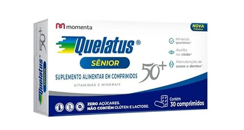Quelatus Senior Com 30 Comprimidos Nova Formula