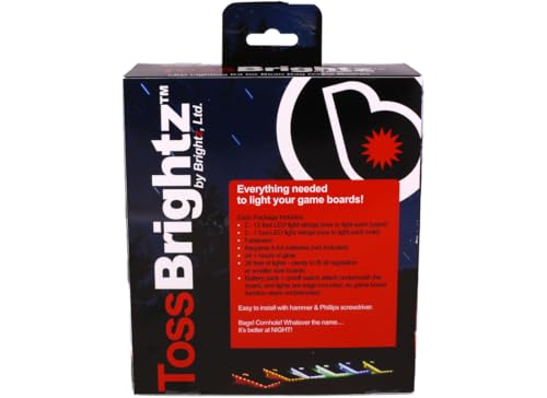 Image of TossBrightz LED Cornhole Lights (Set of Two) - Weather Resistant Kit
