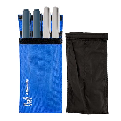 4AllFamily Chiller Insulin Travel Case Cooler – Insulin Cooler Travel Case TSA Approved – 45H Cooling Without Electricity – Reusable Medicine Container for Traveling & Daily Use (1-4 Pen Large)