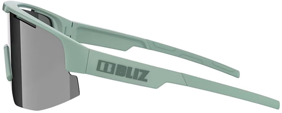 Bliz Sportbrille Matrix matt grün/smoke mirror silver