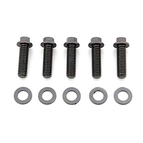 Image of ARP 653-1750 Black Oxide 7 /16-14 inch RH Thread 1.750 inch UHL 6-Point Bolt with 7 /16 inch Socket and Washer, (Set of 5)