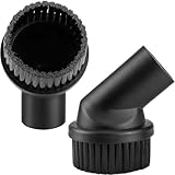 2 Pièces Brosse Ronde Aspirateur 35mm Embout Aspirateur Universel Accessoires pour Aspirat...