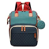HLTxia Diaper bag Backpack, Multi-function Travel Backpack, Unisex Large Diaper Bags for Dad & Mom (