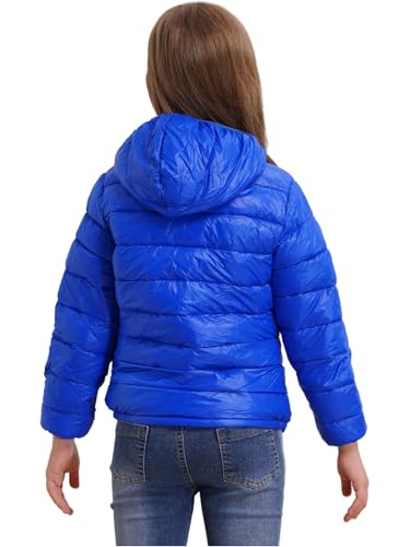 Jhaoyu Boys Girls Winter Coats Long Sleeve Hooded Puffer Jacket Warm Lightweight Zipper Up Outerwear for Kids2