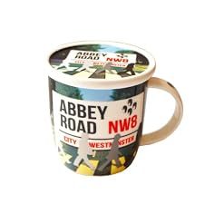 Tasse à thé/café avec couvercle Motif 4 Abbey Road - Les Beatles, Paul McCartney, John Lennon, RIngo Starr, George Harrison Tasse à thé/café avec couvercle Motif 4 Abbey Road – Image 3