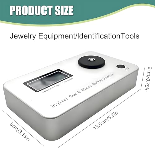 Testeur d'authenticité de bijoux et réfractomètre numérique - 3