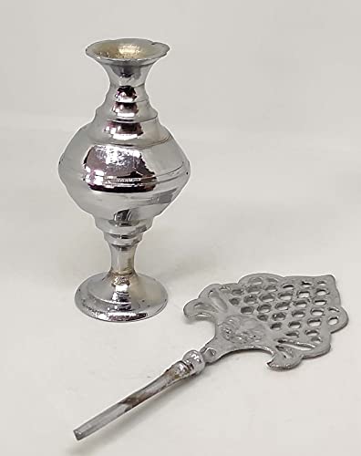 Sharvgun Estuche Vintage de Latón para Delineador Tribal miniatura 3