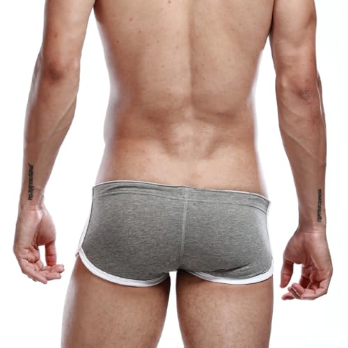 Men's Underwear Boxer Briefs with Low Waist Breathable and Comfortable Boxer Shorts for Men4