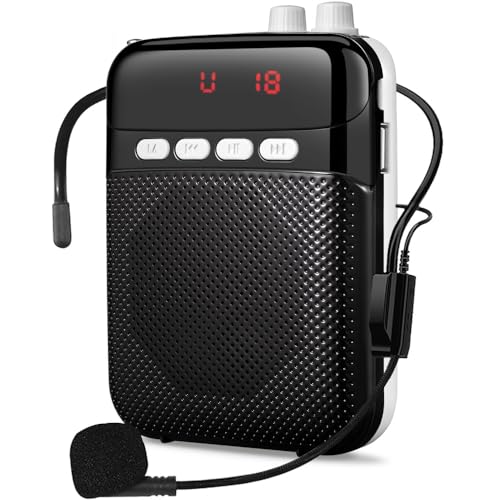 Portable Voice Amplifier for Teachers, 2400mAh