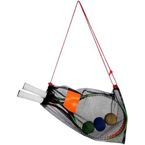 2 raquetas de tenis juveniles con 3 pelotas, marco de aleación de hierro de 20.7 pulgadas/52.5 cm, juego de entrenamiento ligero para estudiantes principiantes, incluye bolsa de red y agarre de goma