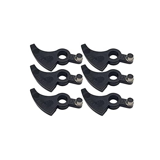 Kenshopping 90567077 6-Pack Trimmer Replacement Lever Assembly for 90567079 Black&Decker NST2118 LST220 LST136 LST220FC-B3 LST220FC-BR NST2118-6 Pack