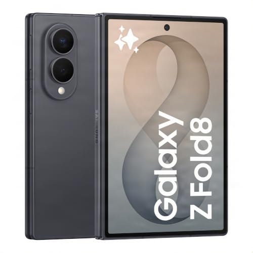 Image of Samsung Galaxy Z Fold 8 5G SIM-Free Foldable Smartphone, Graphite, 256GB + 12GB RAM, Unlocked, UK Version (SM-F971BZKBEUB)
