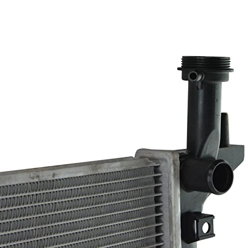 image for TRQ Radiator Assembly Aluminum Core Compatible with 08-17 Buick Enclav