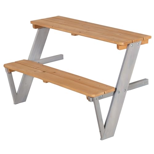 roba Picknickerweiterung für Spielhaus - Erweiterungsset mit Tisch &...