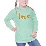 Girl Second Birthday Shirt, 2nd Birthday Outfit, Two Year Old Birthday (24 Months, Ice Green)