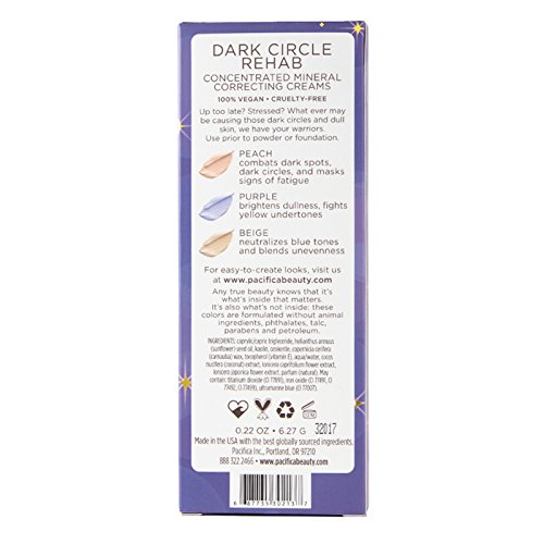 PACIFICA Dark Circle Rehab Correcting Cream, 6.27 GR