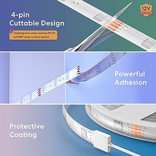 Meross MSL320 Smart Led Strip Lights, 32.8Ft Wifi Rgb Strip, Compatible With Apple Homekit thumb #1