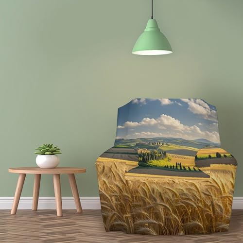 Housse de canapé toscane extensible durable, textile écoresponsable haut de gamme - 6