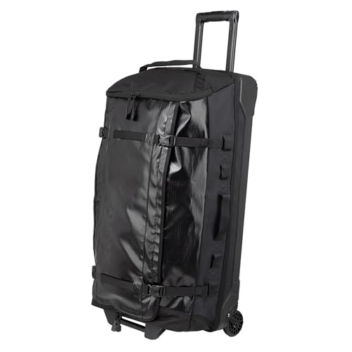 Vertx RLT Roller Tactical Travel Rolling Duffel Bag with Wheels for Men and Women, Compatible with Vertx Tactigami, CCW Concealed Carry, Traveling Luggage, 100L, Black