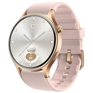 aeac Smart Watch for Women, AMOLED Ultra-Clear Screen Activity Trackers with Heart Rate/Sleep/SpO2 Monitor, Smartwatch for iPhone/Samsung/Android, 110+ Sport Modes Waterproof Fitness Reloj Inteligente