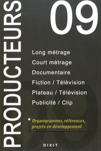 livre Producteurs 2009: Long métrage - Court métrage - Documentaire- Fiction/Télévision ...
