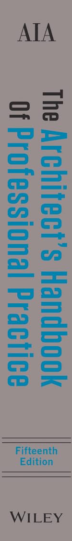 The Architect's Handbook of Professional Practice