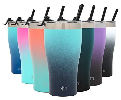 Simple Modern 22oz Slim Cruiser Tumbler with Straw & Closing Lid Travel Mug