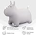 ZOOJOY Bouncy Horse Animals Hopper,Inflatable Bouncing Horse Jumping Animals for Toddlers,Ride On Hopping Toys for Girls/Boys,Great Gift W/P (Grey)