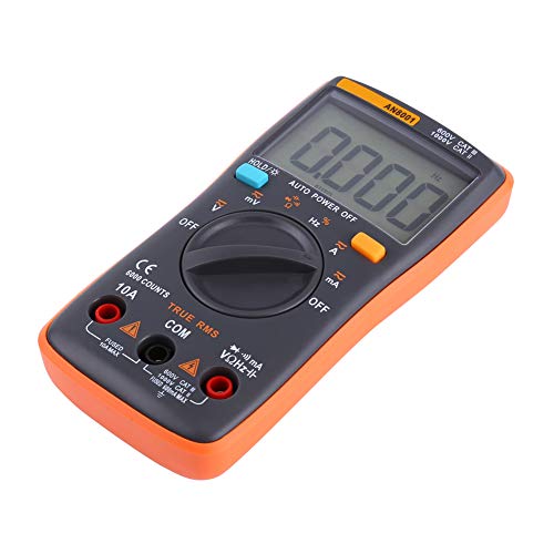 TOPINCN デジタル電子テスター6000カウントバックライト搭載AC/DC電流計電流計便利な自動車や家庭用電気トラブルを安全かつ正確に解決するための便利なツール